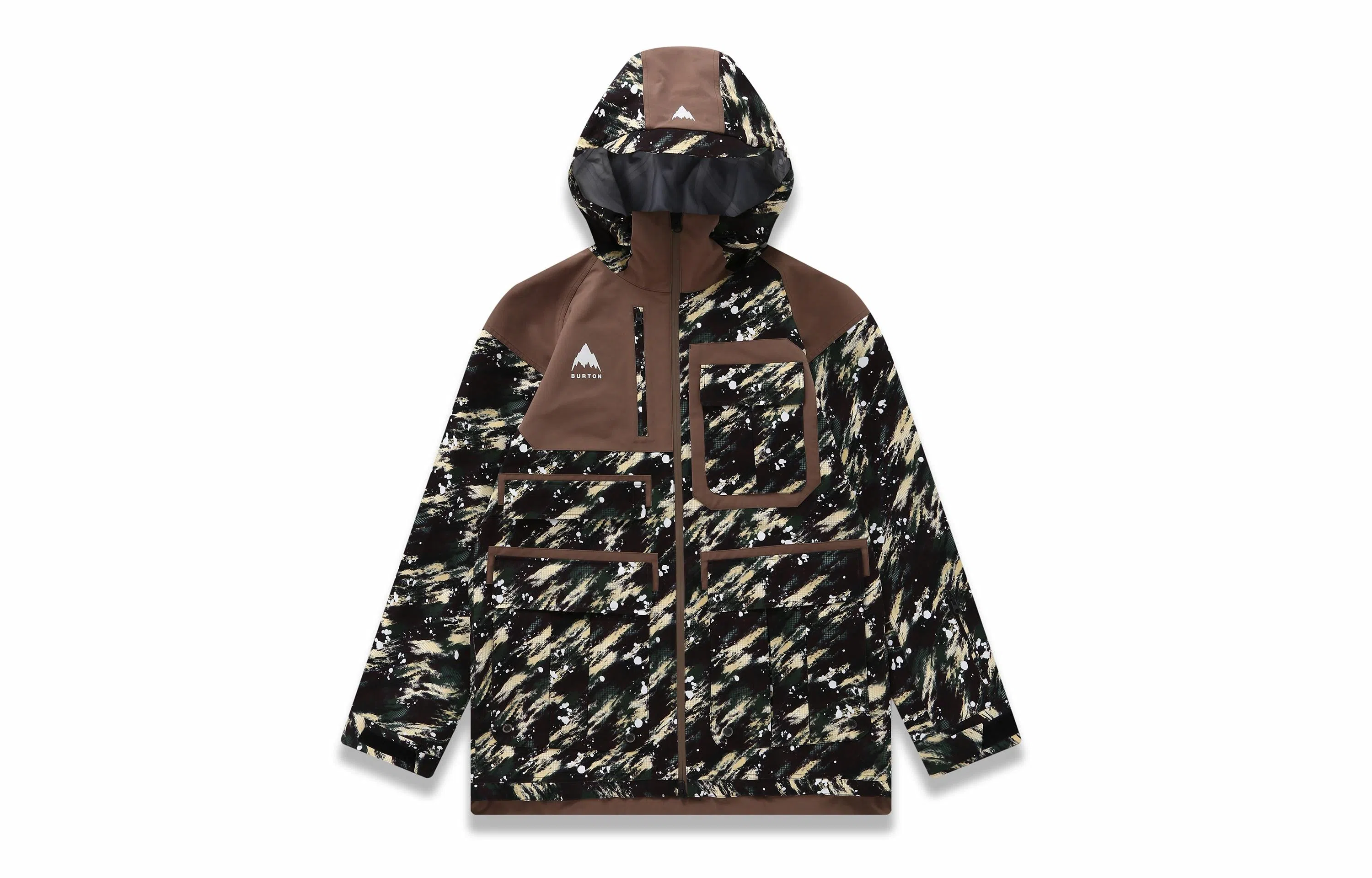 BURTON AIZAWA Camo Hoodie Jacket