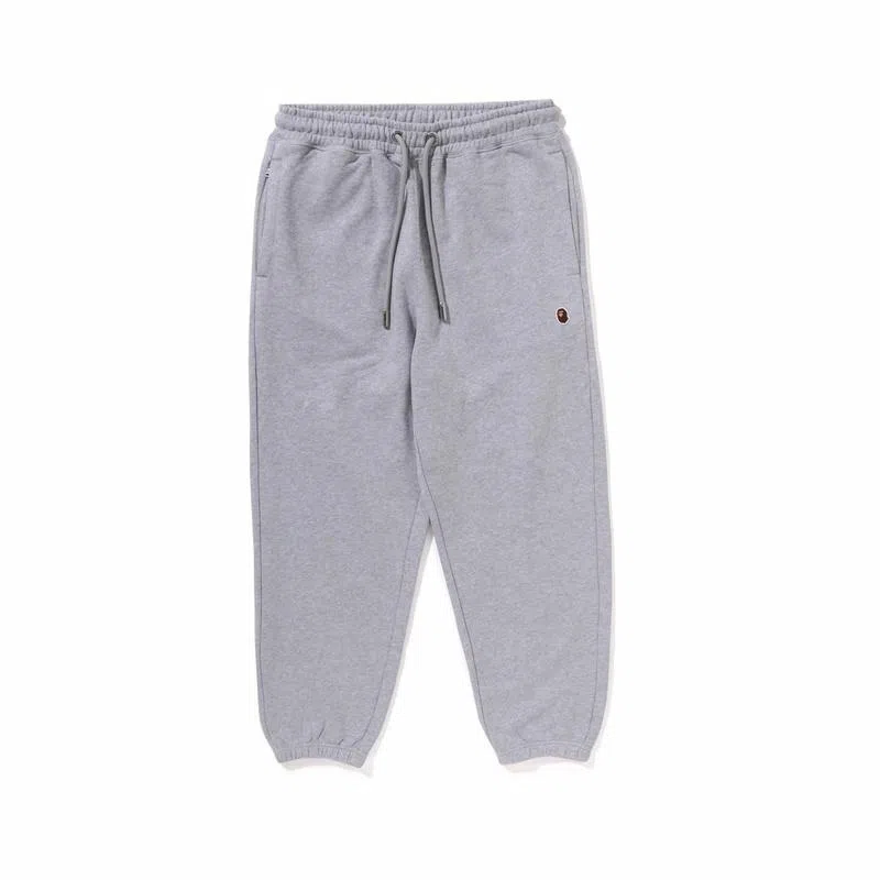 A Bathing Ape Ape Head Embroidered Sweatpants