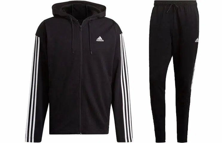 adidas Ribbed Insert Track Suit