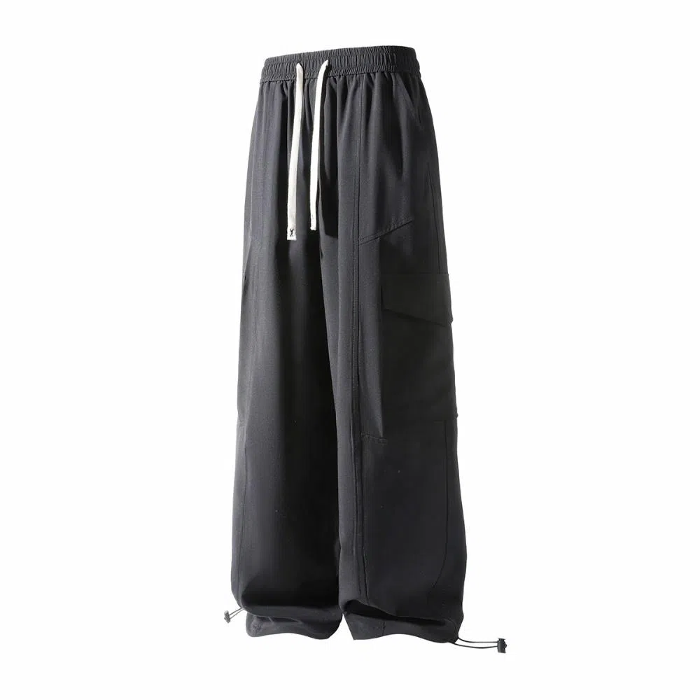 颂希尔 宽松潮牌痞帅休闲裤 男女同款