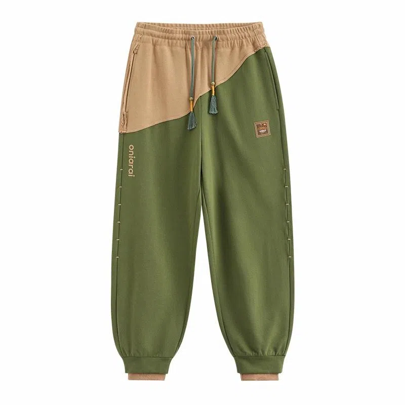 ONI Green Casual Pants