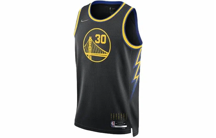 Nike NBA City Edition 75th Anniversary Curry 30 Jersey Black