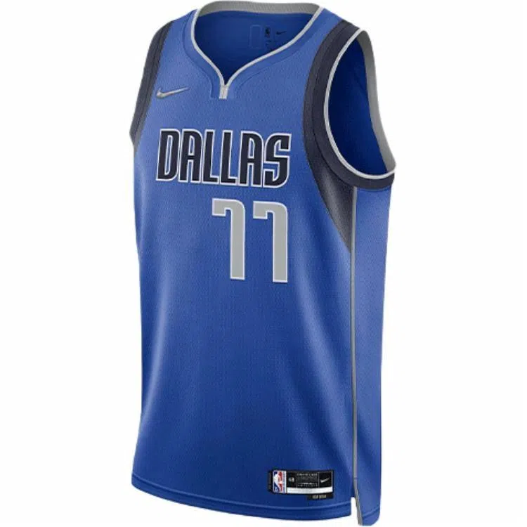 Nike NBA Swingman Jersey Dallas Mavericks Luka Doncic 77 Blue