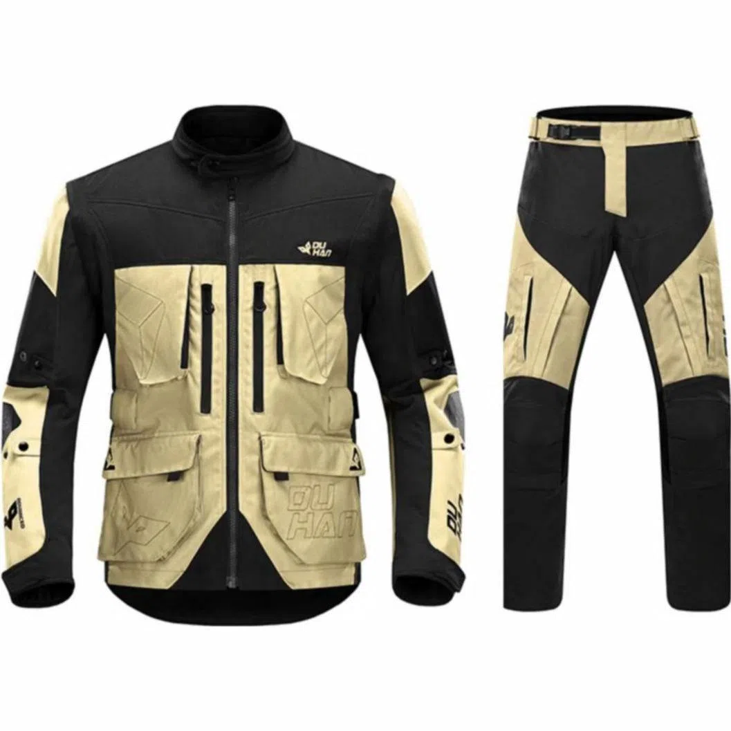 杜汉 男女同款 越野 防摔 透气 套装 机车服新 通勤摩旅