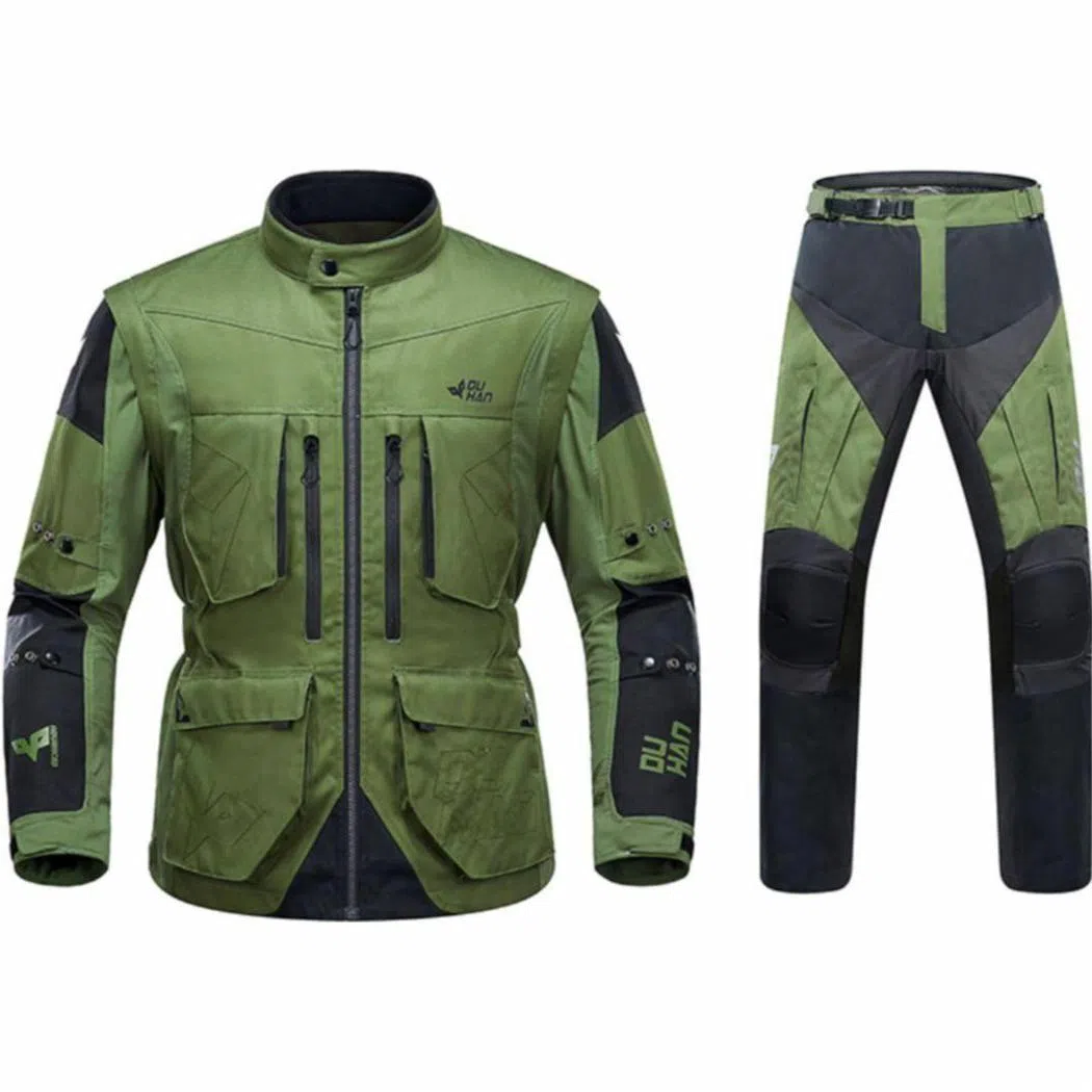 杜汉 男女同款 越野 防摔 透气 套装 机车服新 通勤摩旅