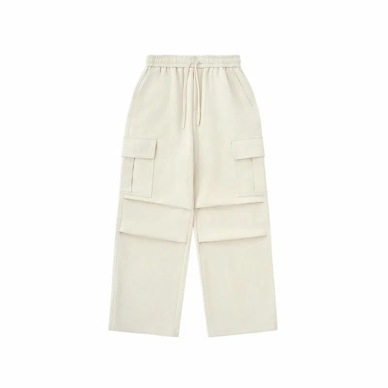 膨胀潮牌 工装阔腿潮牌透气运动休闲裤 男女同款