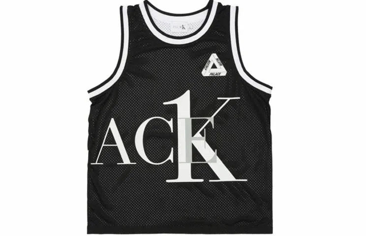 PALACE x Calvin Klein Ck1 Palace Reversible Basketball Vest Black White