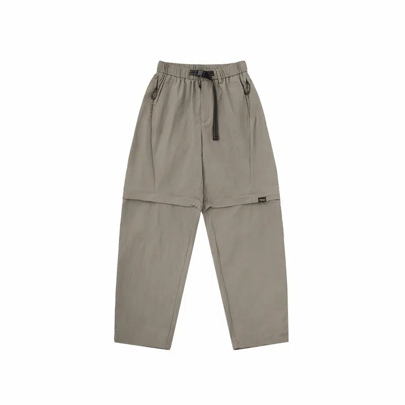 膨胀潮牌 纯色简约舒适直筒休闲裤 男女同款