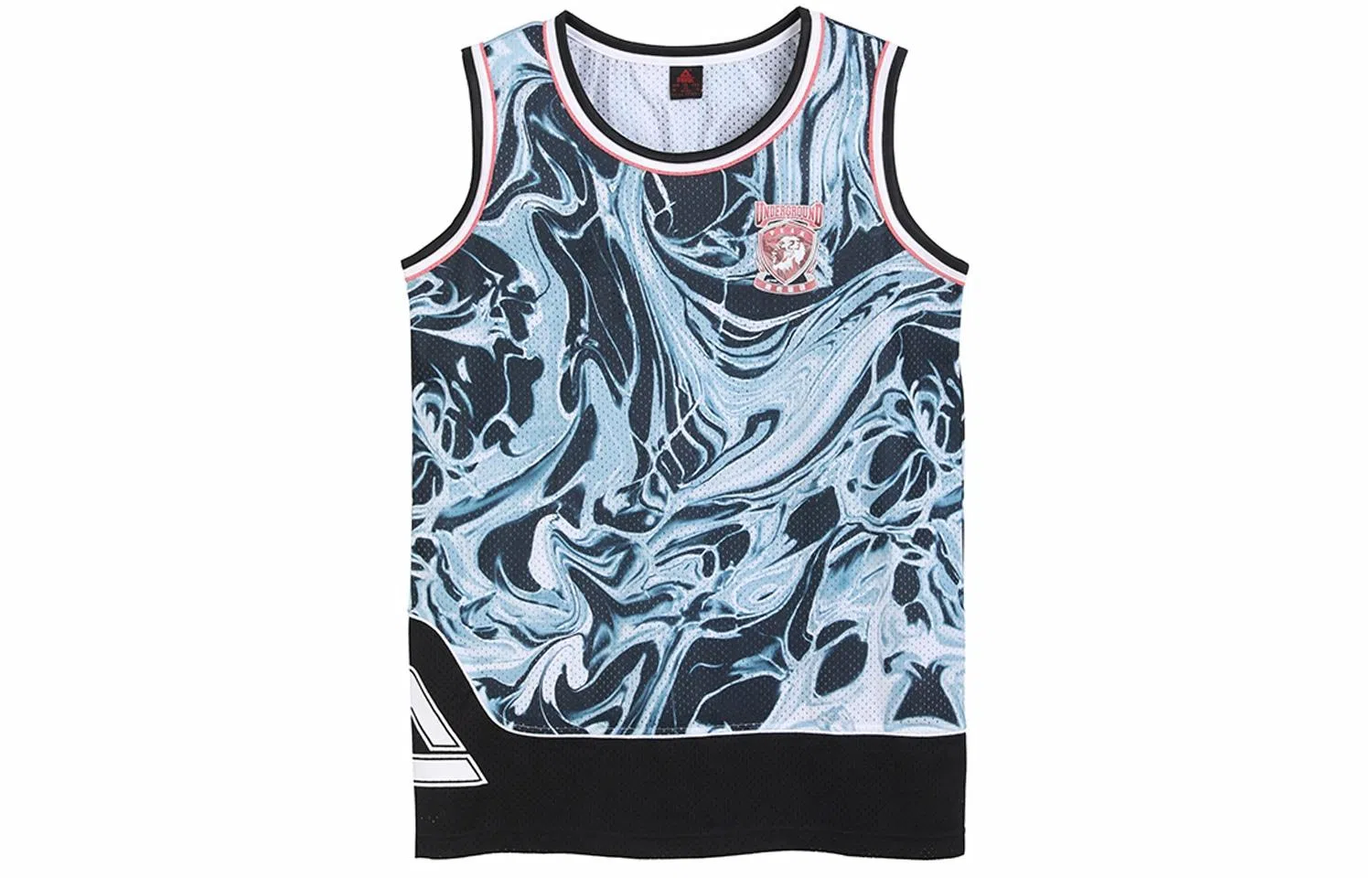 匹克 休闲运动透气篮球背心 男款 黑色