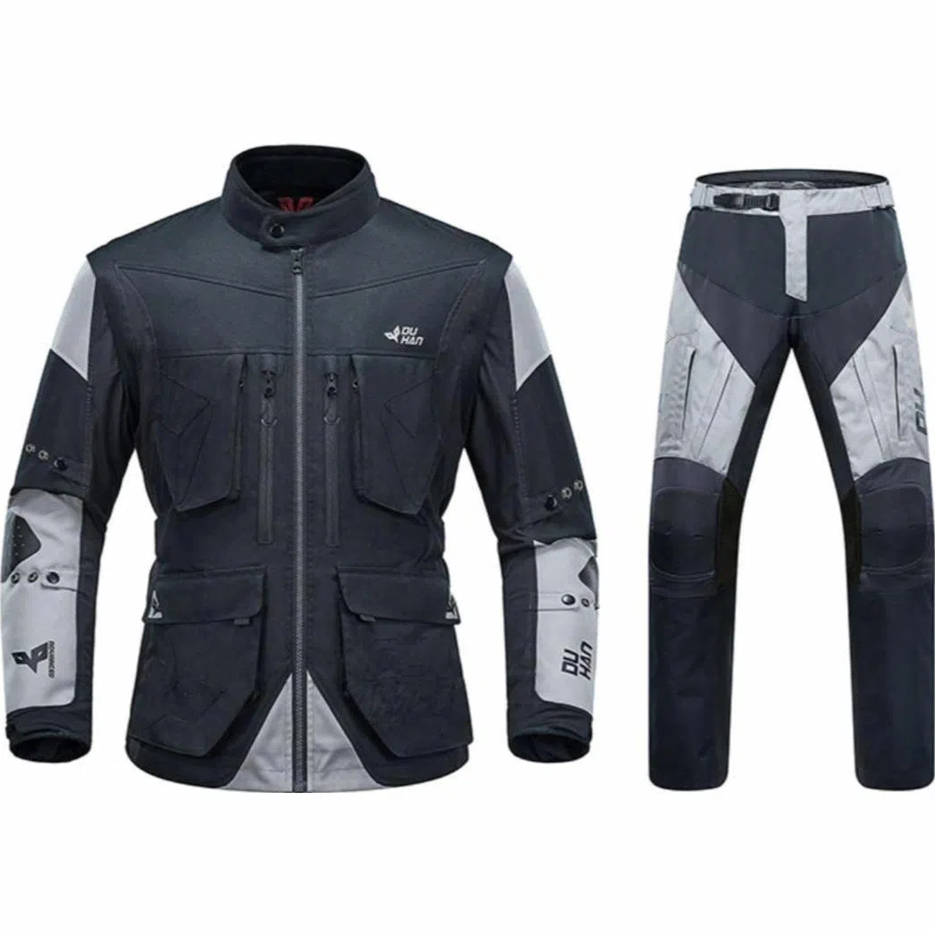 杜汉 男女同款 越野 防摔 透气 套装 机车服新 通勤摩旅