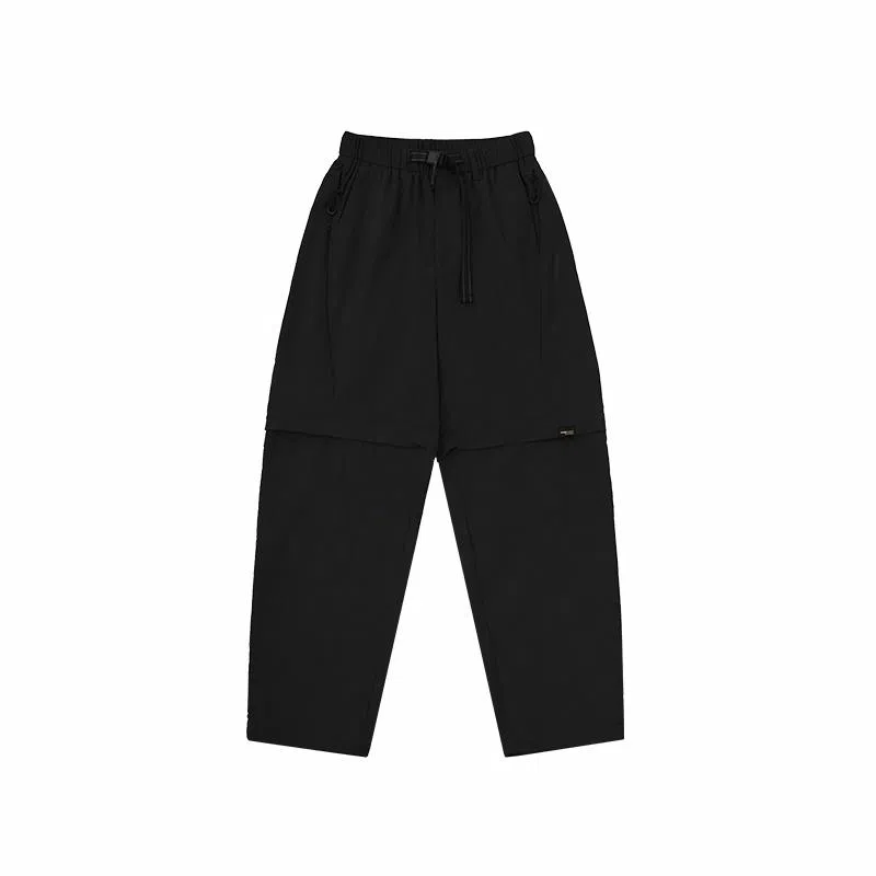 膨胀潮牌 纯色简约舒适直筒休闲裤 男女同款