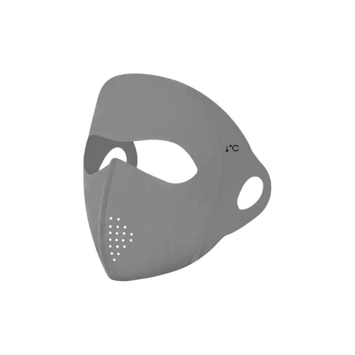 艾佳微 玻尿酸全脸防紫外线高颜值脸基尼冰丝遮阳轻薄透气 锦纶 防晒面罩 男女同款情侣款