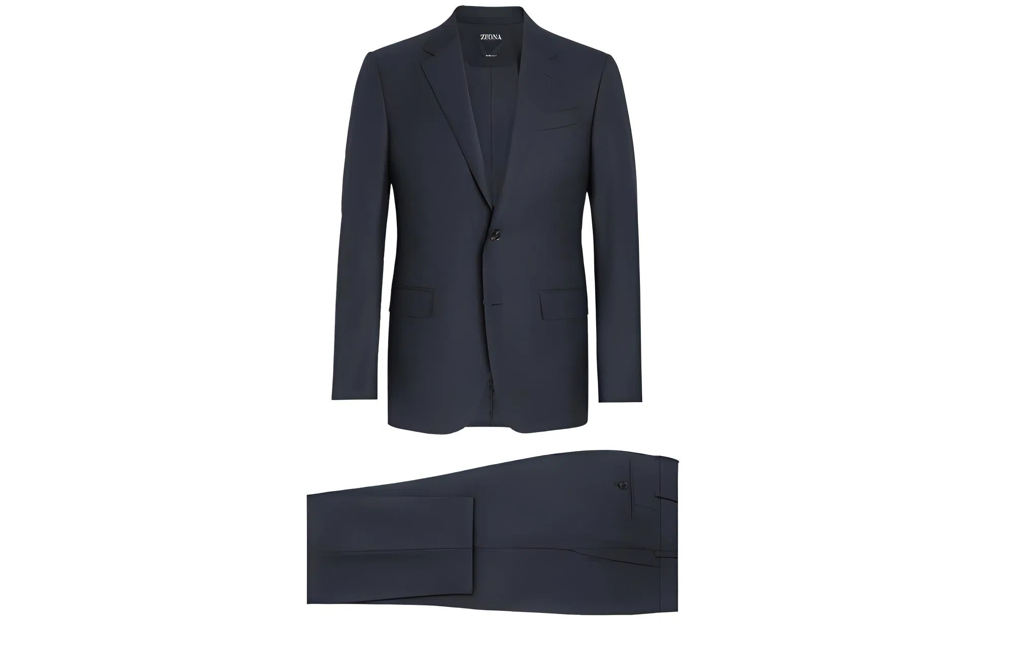 Zegna FW22 Black Suit