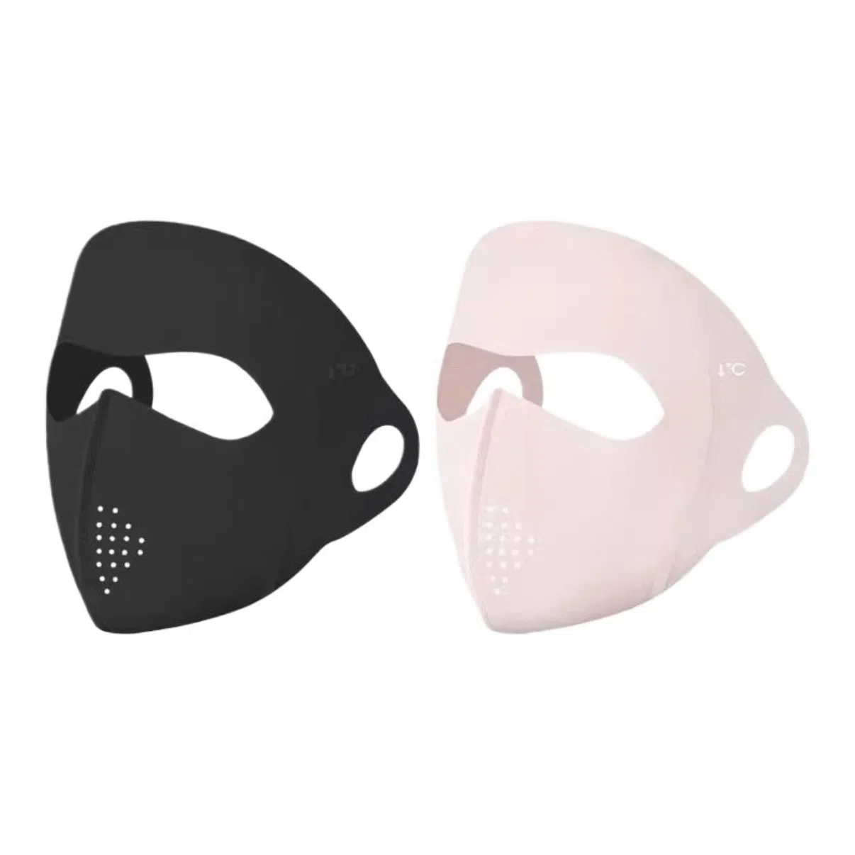 艾佳微 玻尿酸全脸防紫外线高颜值脸基尼冰丝遮阳轻薄透气 锦纶 防晒面罩 男女同款情侣款