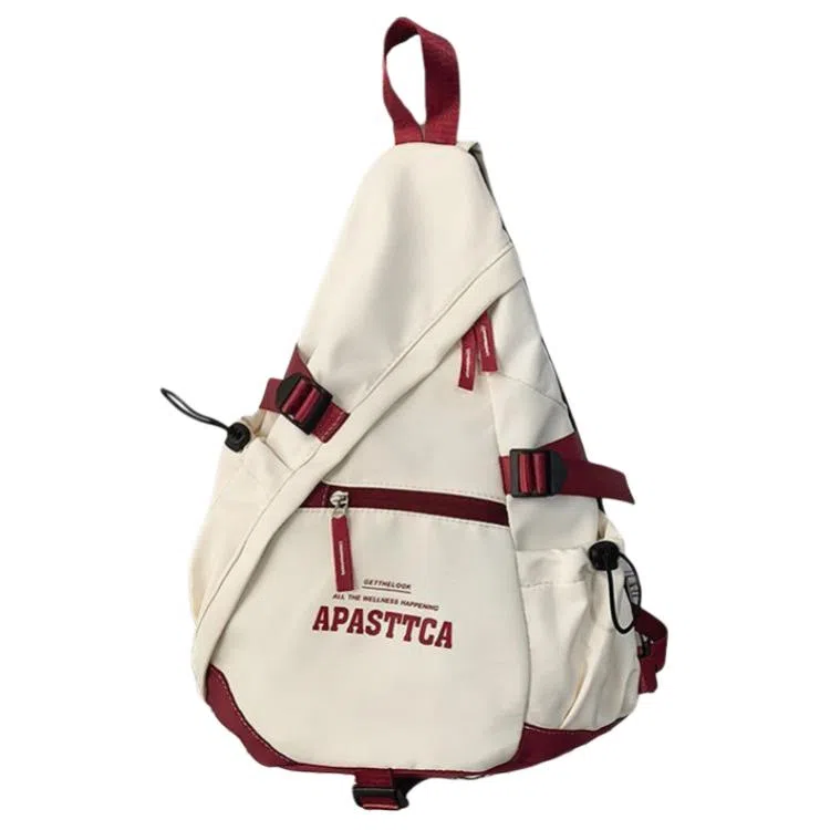 恒源祥 机能工装战术运动风骑行 尼龙 胸包 男女同款情侣款 多色