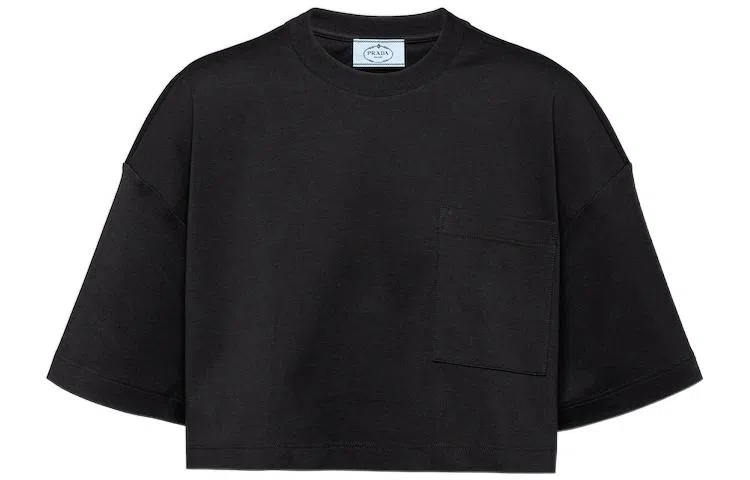 PRADA SS22 Pocket T-Shirt Black