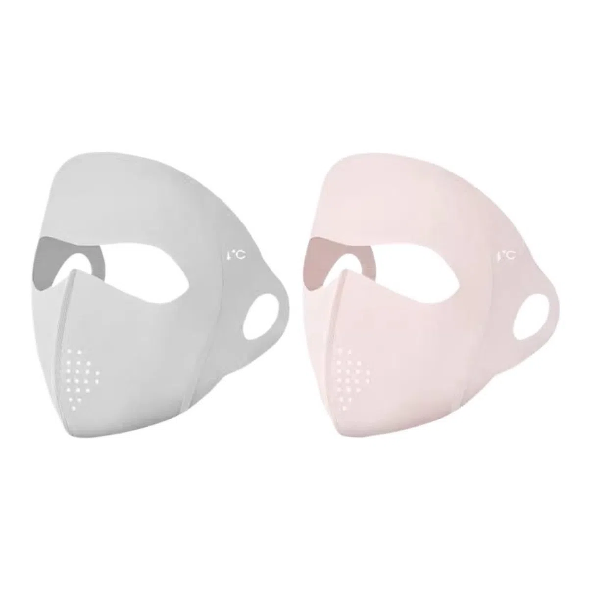 艾佳微 玻尿酸全脸防紫外线高颜值脸基尼冰丝遮阳轻薄透气 锦纶 防晒面罩 男女同款情侣款