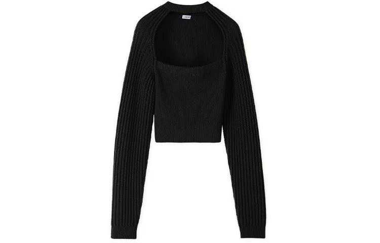 LOEWE FW21 Black Wool Sweater