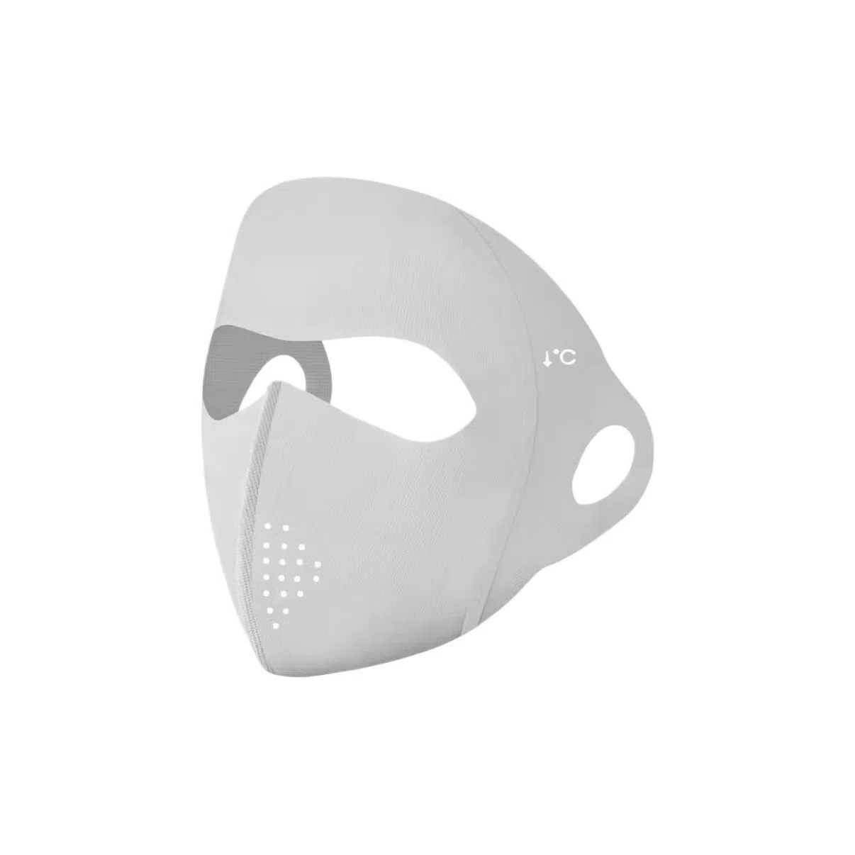 艾佳微 玻尿酸全脸防紫外线高颜值脸基尼冰丝遮阳轻薄透气 锦纶 防晒面罩 男女同款情侣款