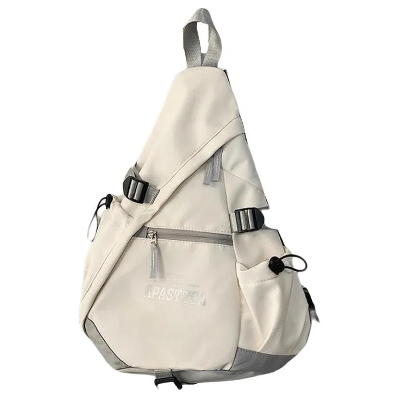 恒源祥 机能工装战术运动风骑行 尼龙 胸包 男女同款情侣款 多色