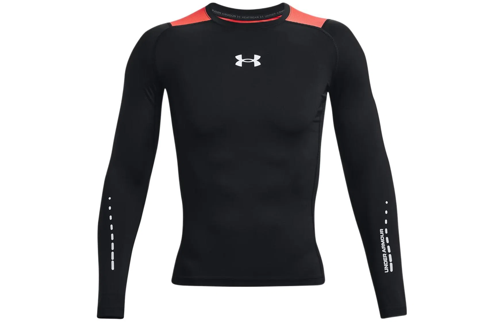 Under Armour Logo Long Sleeve Compression Shirt Black