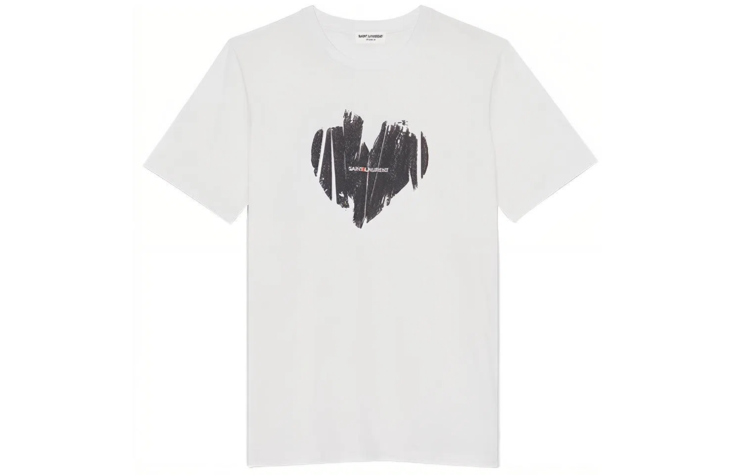 Saint Laurent Heart Print T-Shirt