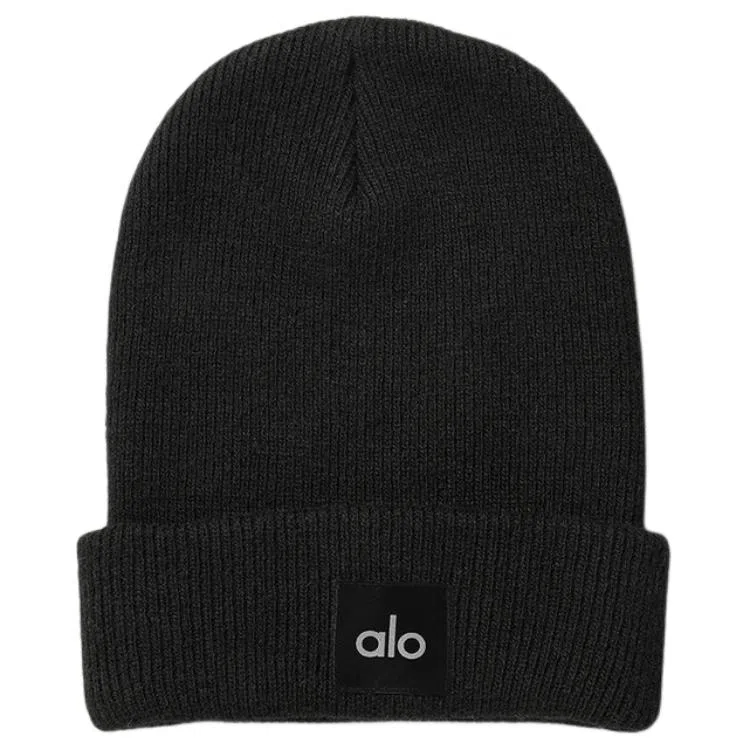 alo yoga Wool Blend Beanie Black