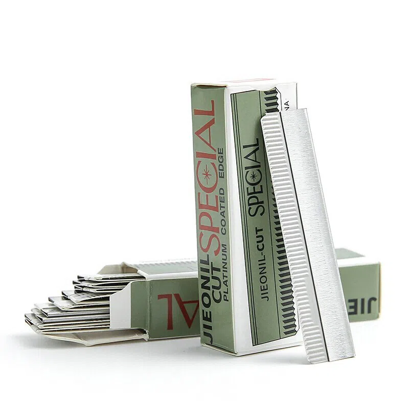 简应舒 不锈钢修眉刀片 刮眉神器