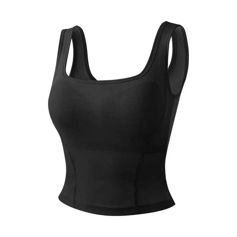 内在密码 无痕凉感宽肩带带胸垫一体外穿背心 女款