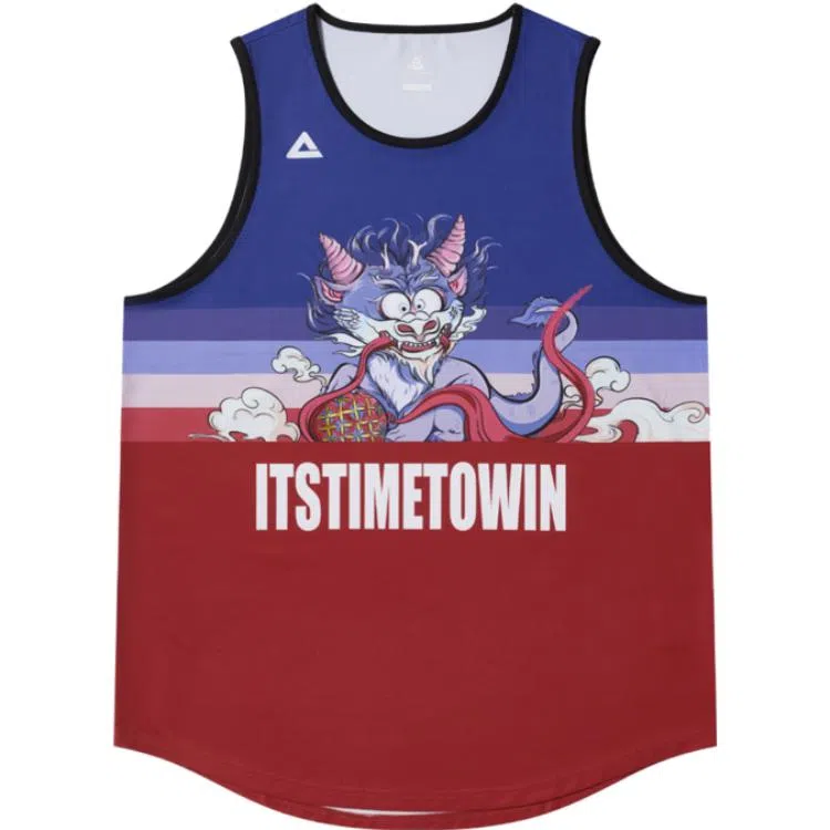 匹克 国创龙九子系列 龙生九子系列 无袖透气圆领运动篮球背心 男款