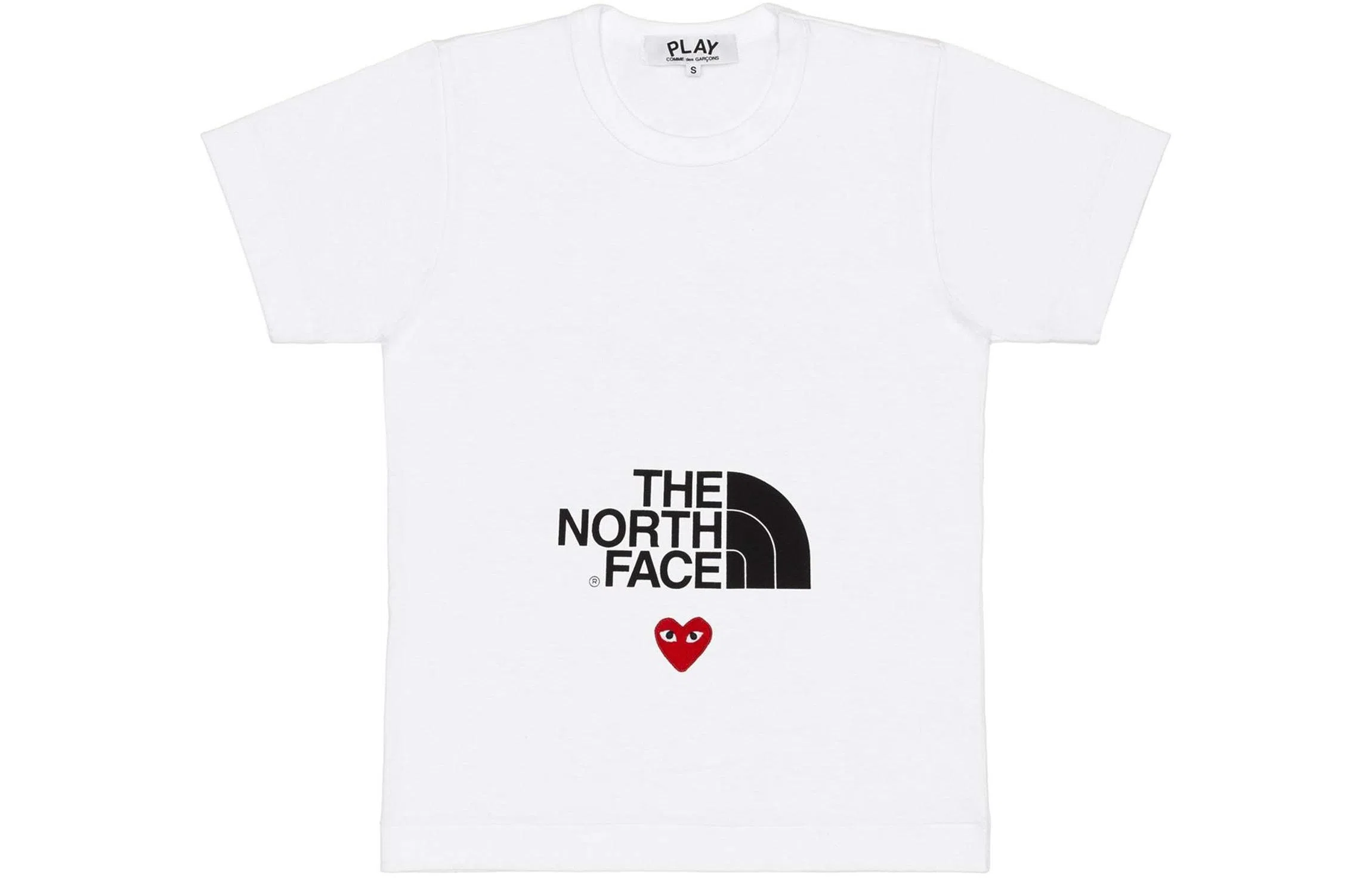 CDG Play x The North Face play together LogoT