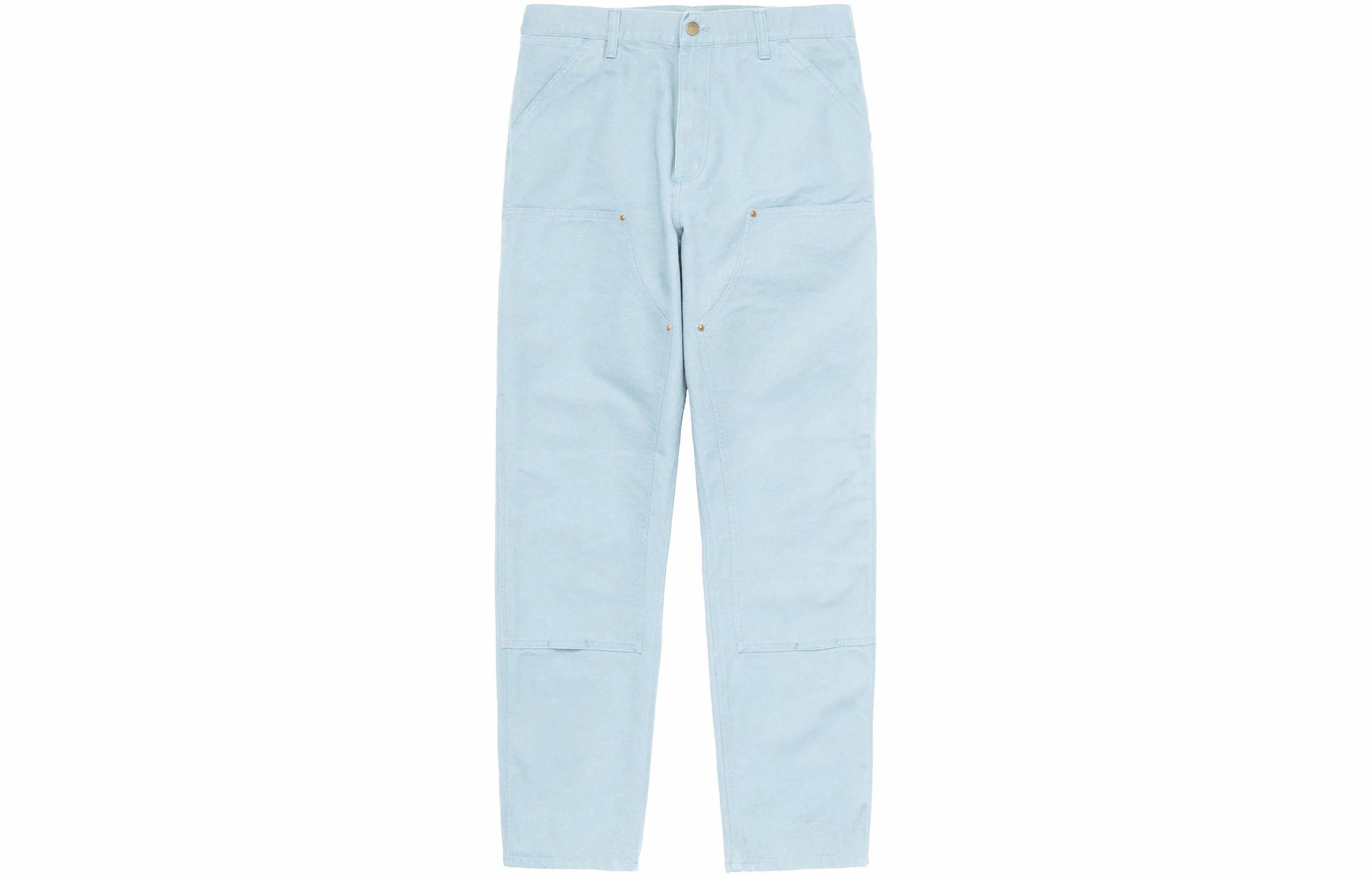 Carhartt WIP SS24 Logo Pants Light Blue