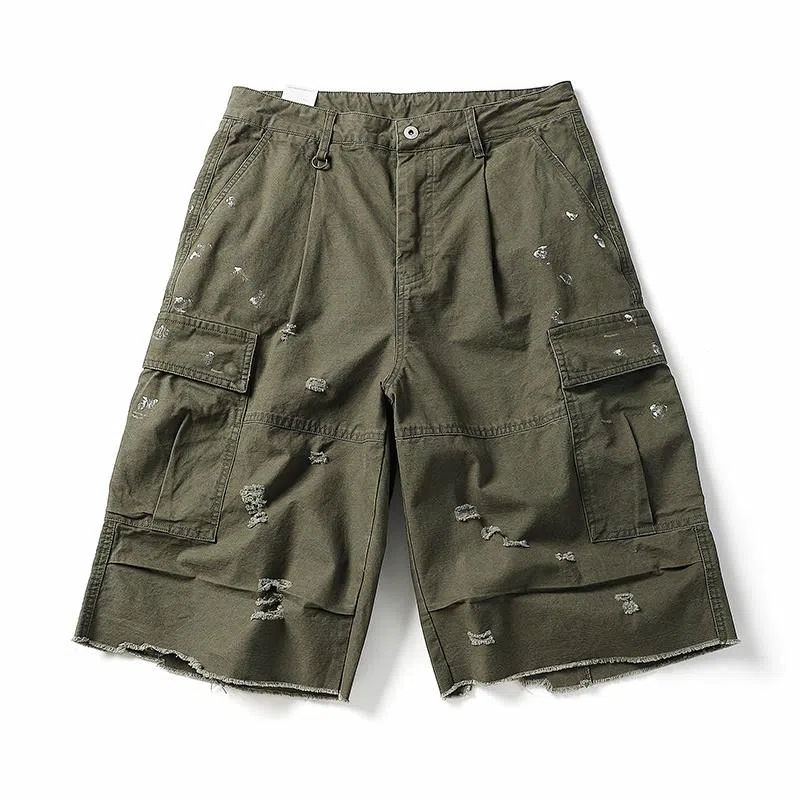 Zanshi Retro Cargo Shorts