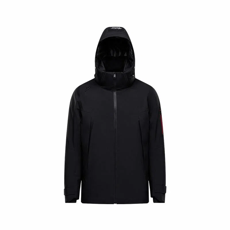 阿尔卑斯 连帽防风休闲时尚加厚保暖滑雪衣 男款