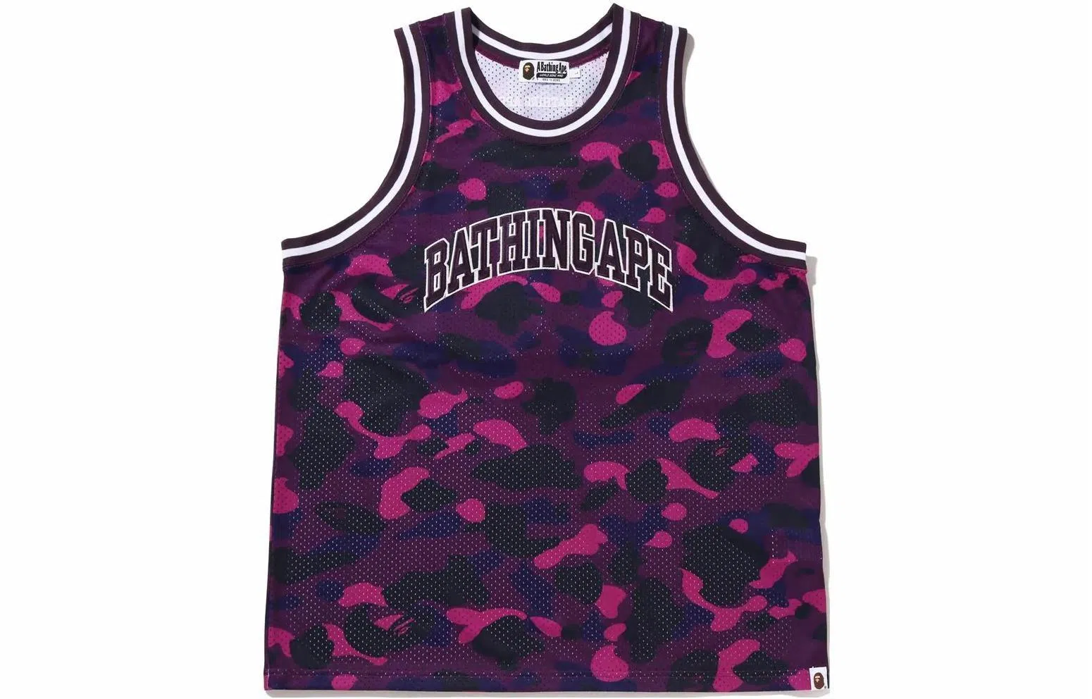 BAPE SS22 Camo Basketball Vest