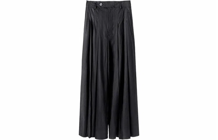 Huànxiàngzhě Wide-Leg Pants Black