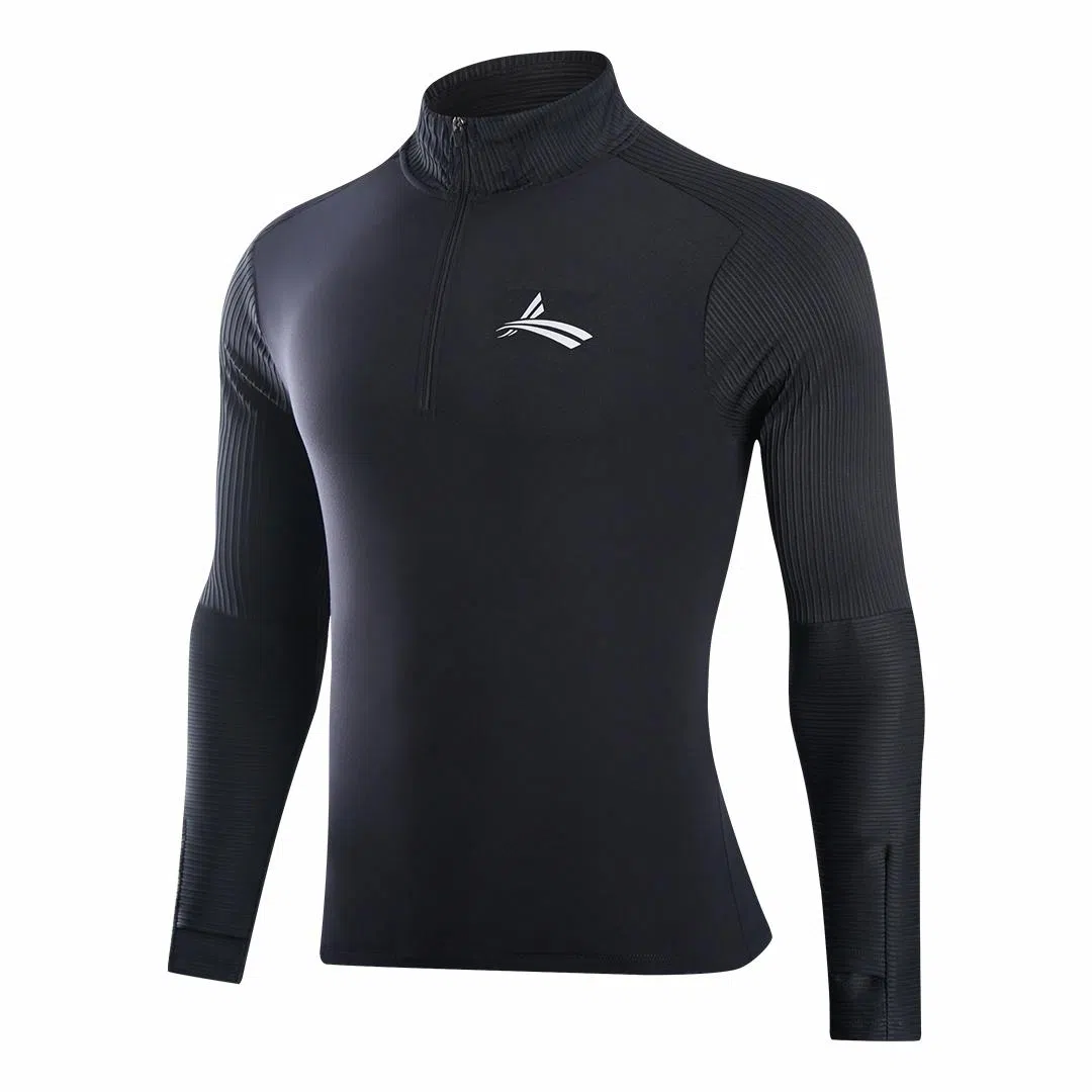 沃兰迪 运动跑步外套速干立领拉链长袖田径服 男女同款