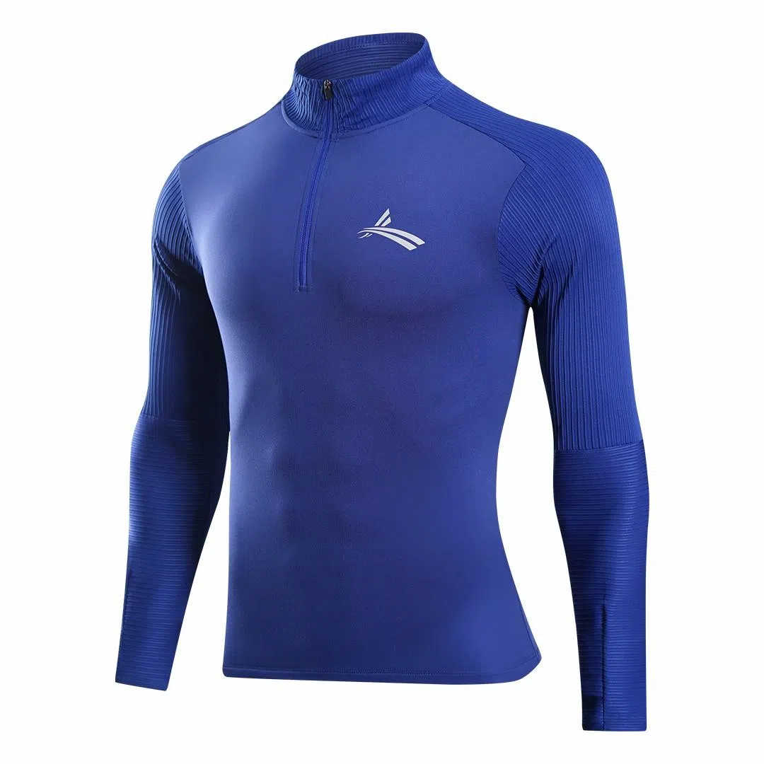 沃兰迪 运动跑步外套速干立领拉链长袖田径服 男女同款