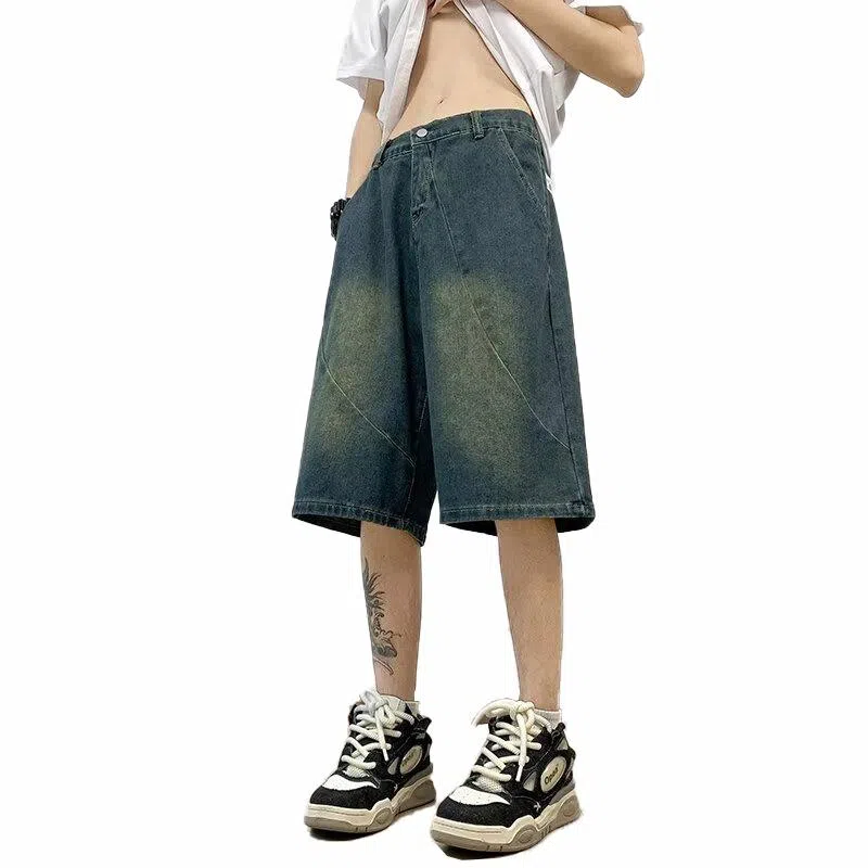 UNthemed Denim Shorts Blue