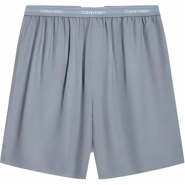 Calvin Klein Mid-Rise Shorts Grey