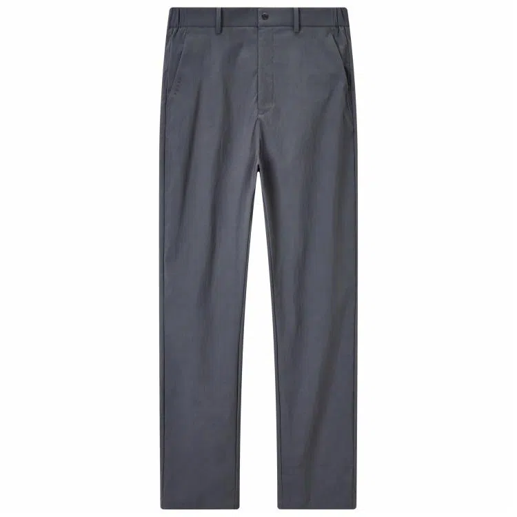 九牧王男裤专家 纯色时尚简约百搭潮流休闲裤 男款