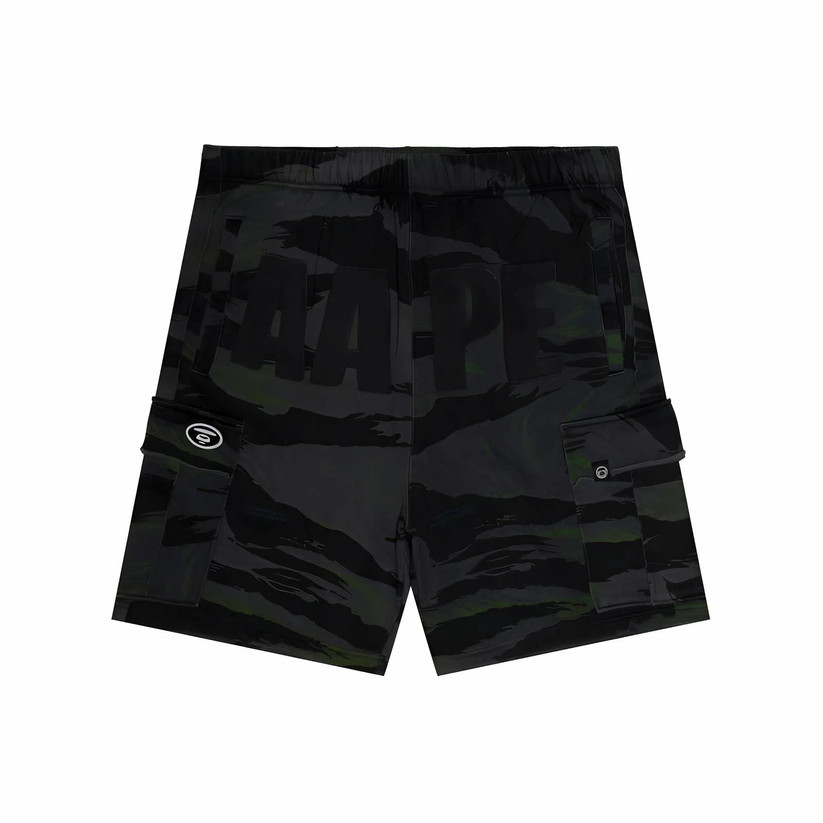 Aape Camo Black Shorts