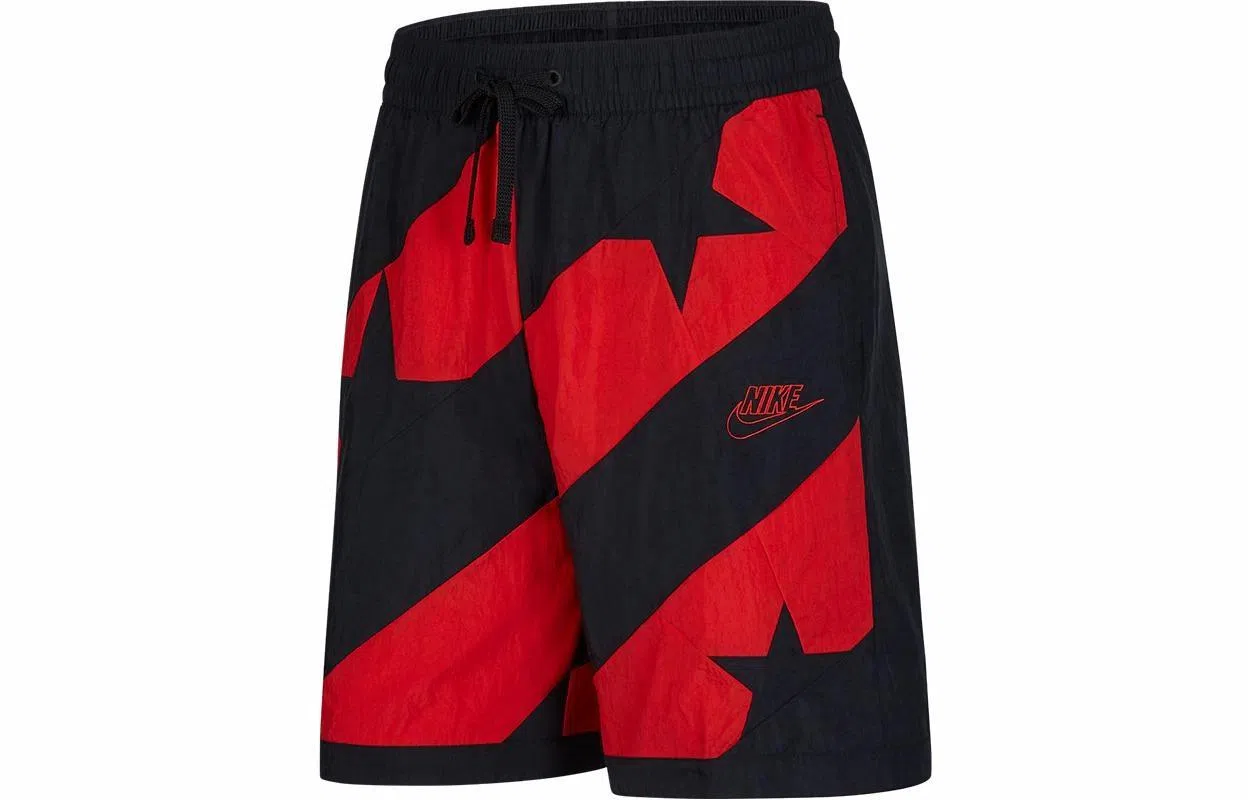 Nike Basketball Shorts Black Red