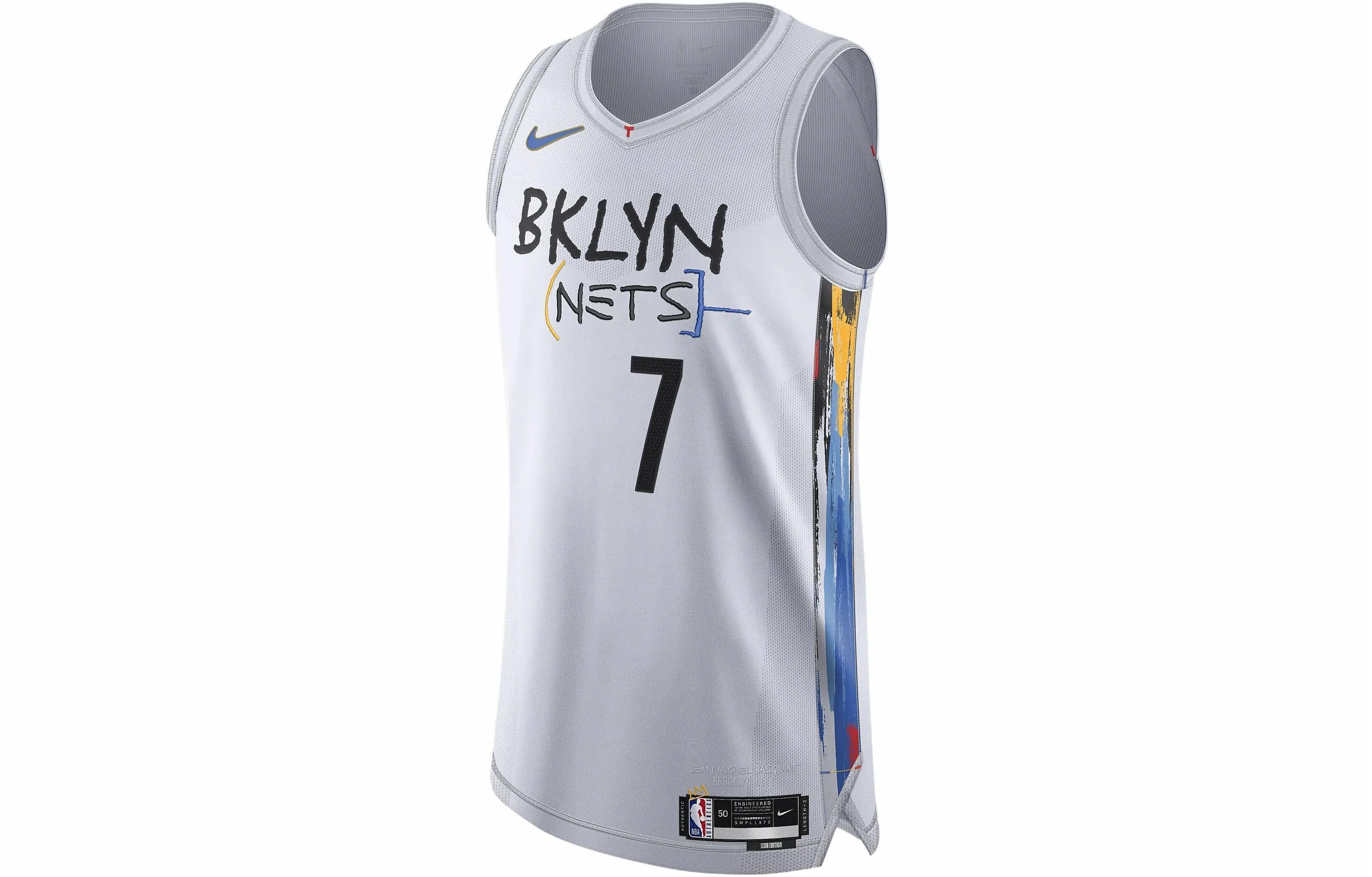 Nike NBA City Edition Kevin Durant Jersey 7 White
