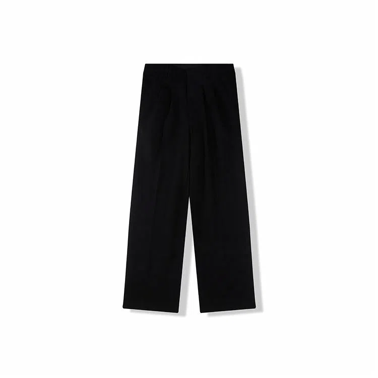 我是大卫 直筒垂感阔腿裤通勤百搭休闲裤 男女同款