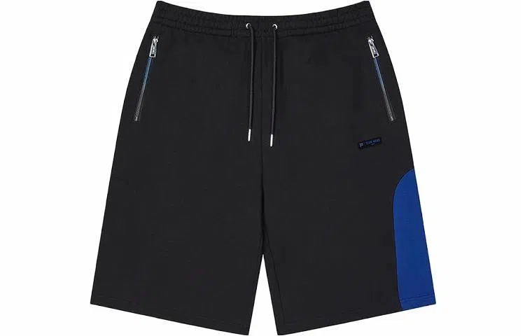 FILA Fusion x TEAM WANG FW23 Black Shorts