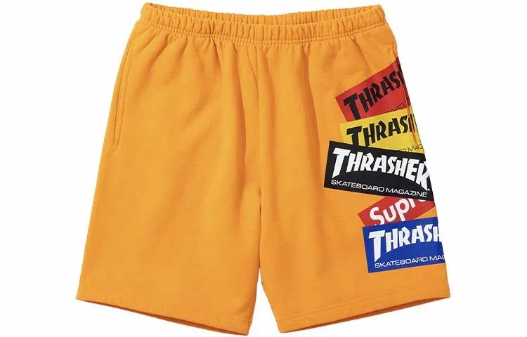 Supreme x Thrasher Multi Logo Sweatshort