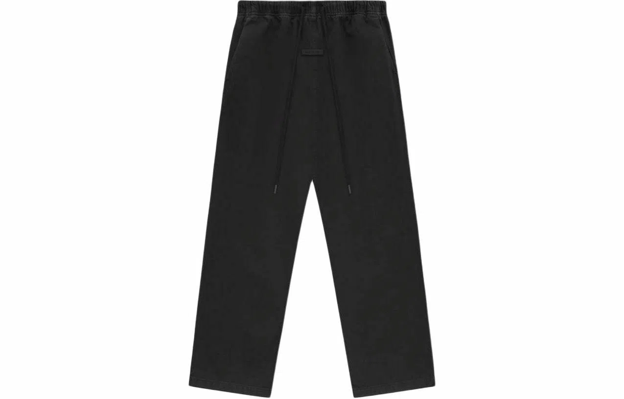 Fear of God Essentials Lounge Pants Overdye Black Denim