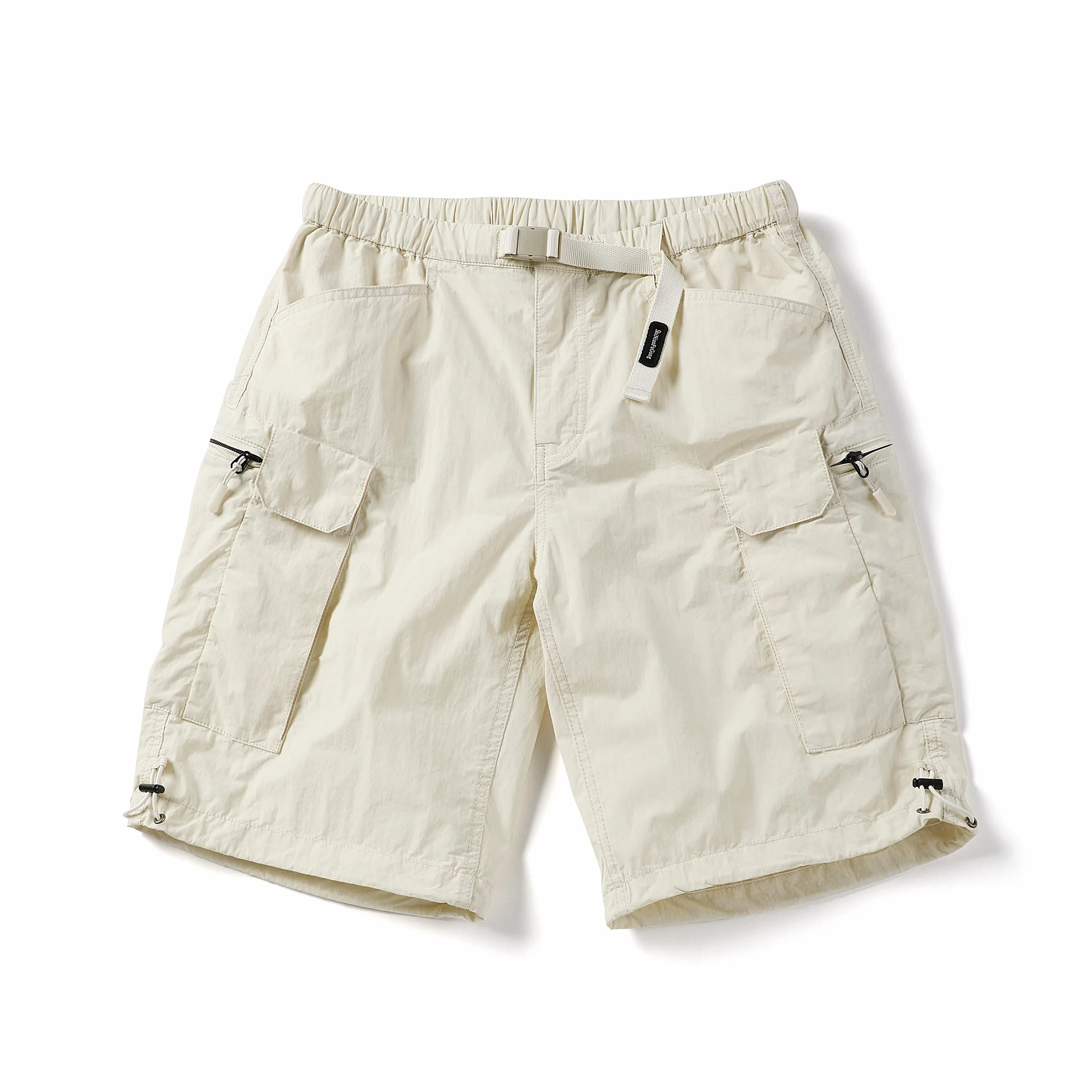 实年服工 轻薄户外多口袋五分裤宽松休闲工装短裤 男款