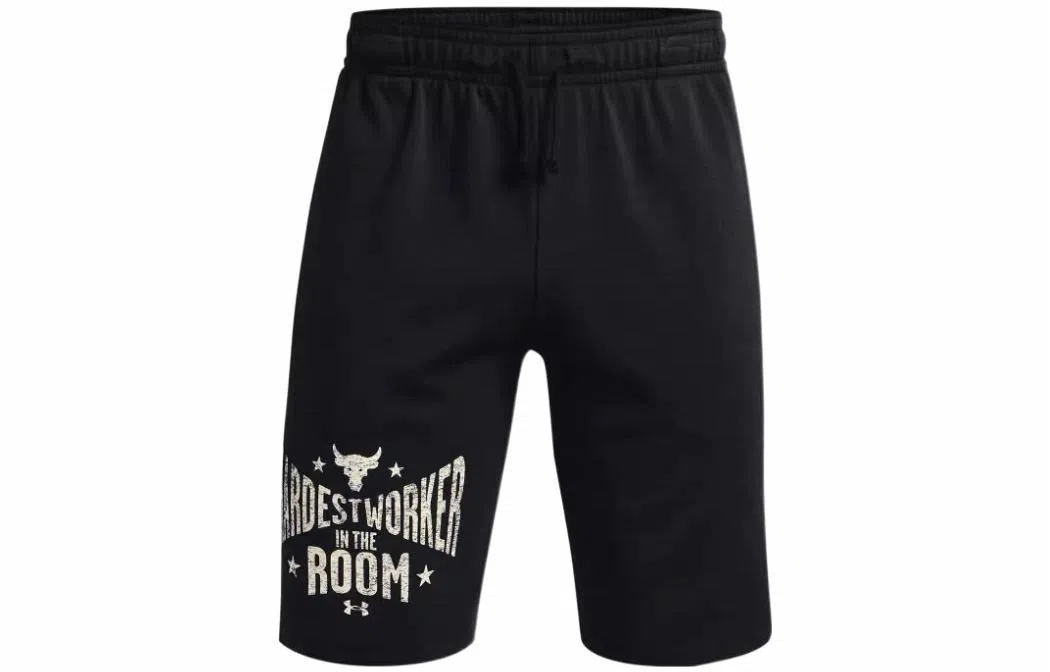 Under Armour Project Rock Training Shorts Black